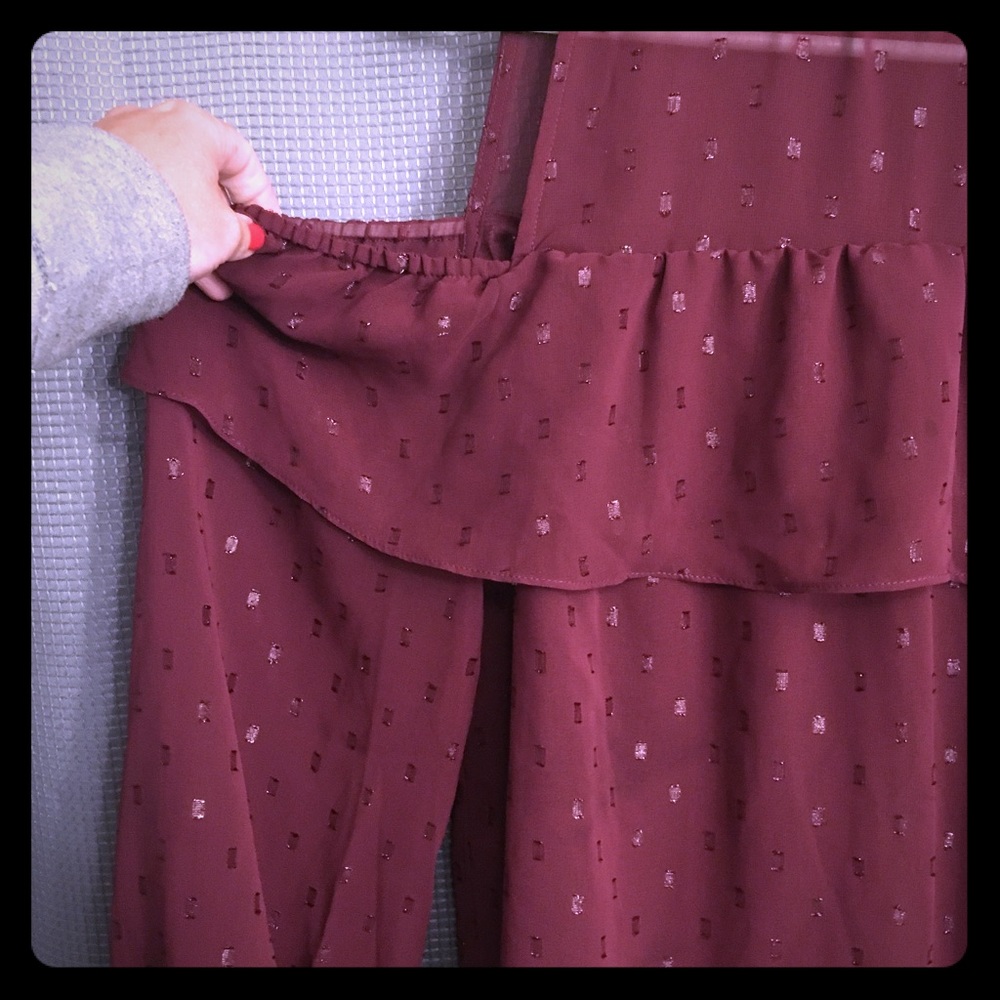 Open Shoulder Blouse